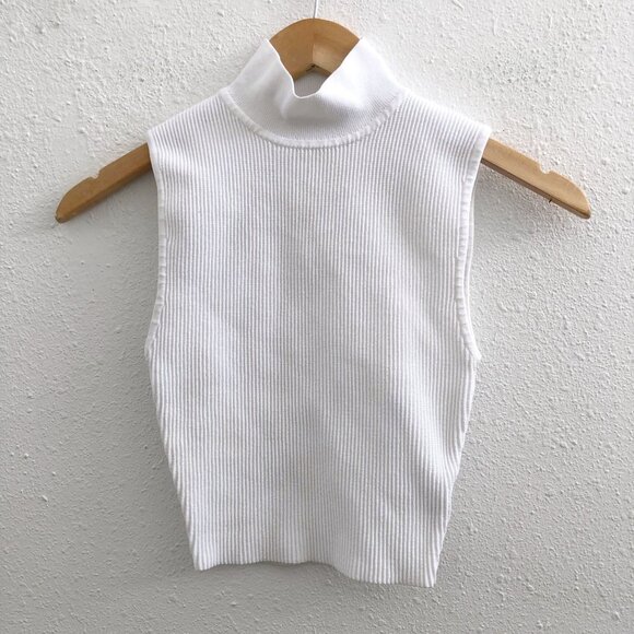 BABATON By Aritzia Sculpt Knit Mockneck Tank Size XS - Picture 1 of 10